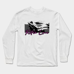 60s Antique Cars - Retro Love Long Sleeve T-Shirt